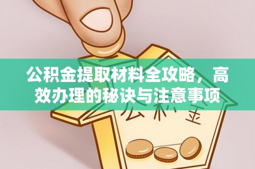 池上公积金提取材料全攻略，高效办理的秘诀与注意事项