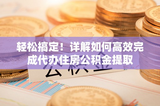 池上轻松搞定！详解如何高效完成代办住房公积金提取