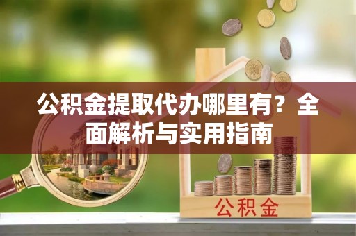 池上公积金提取代办哪里有？全面解析与实用指南