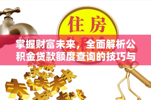池上掌握财富未来，全面解析公积金贷款额度查询的技巧与策略
