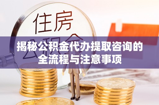 池上揭秘公积金代办提取咨询的全流程与注意事项