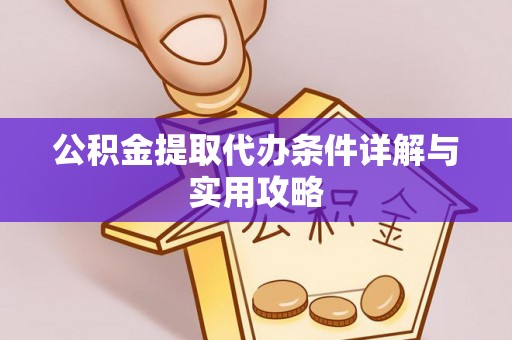 池上公积金提取代办条件详解与实用攻略