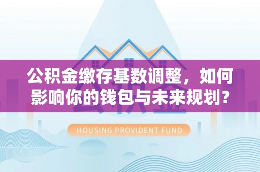 池上公积金缴存基数调整，如何影响你的钱包与未来规划？