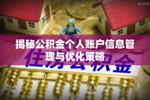 池上揭秘公积金个人账户信息管理与优化策略