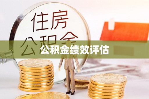 池上公积金绩效评估