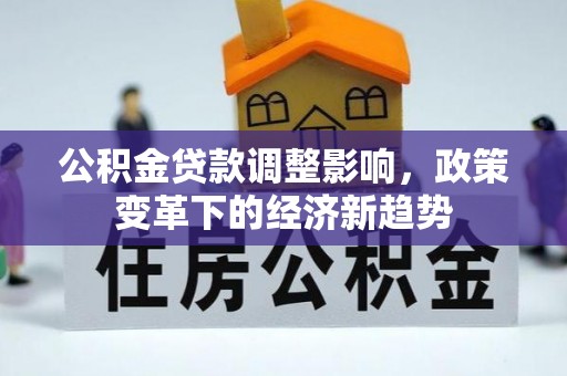 池上公积金贷款调整影响，政策变革下的经济新趋势