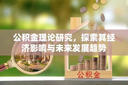 池上公积金理论研究，探索其经济影响与未来发展趋势