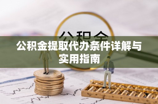 池上公积金提取代办条件详解与实用指南