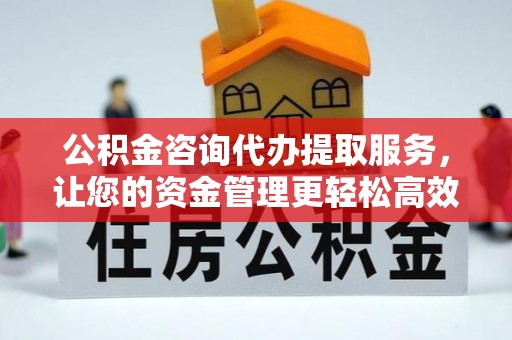 池上公积金咨询代办提取服务，让您的资金管理更轻松高效