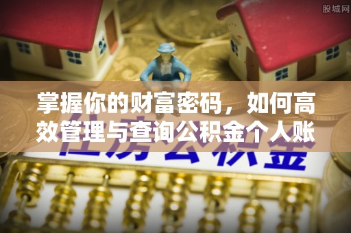池上掌握你的财富密码，如何高效管理与查询公积金个人账户信息