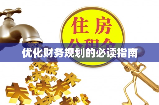 池上优化财务规划的必读指南
