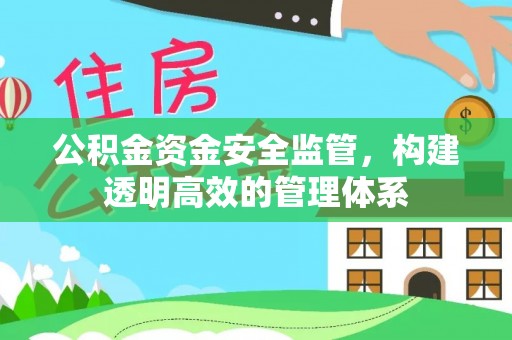 池上公积金资金安全监管，构建透明高效的管理体系