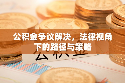池上公积金争议解决，法律视角下的路径与策略