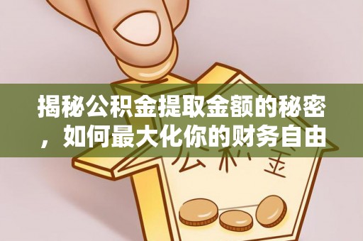 池上揭秘公积金提取金额的秘密，如何最大化你的财务自由