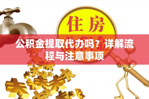 池上公积金提取代办吗？详解流程与注意事项